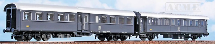 ACME 55353 - H0 - 2-tlg. Set Personenwagen, FS, Ep. IV